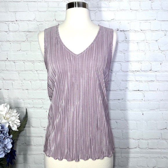 Banana Republic Tops - 🚫SOLD! |•BANANA REPUBLIC•| Mauve Dress Gathered Tank Top